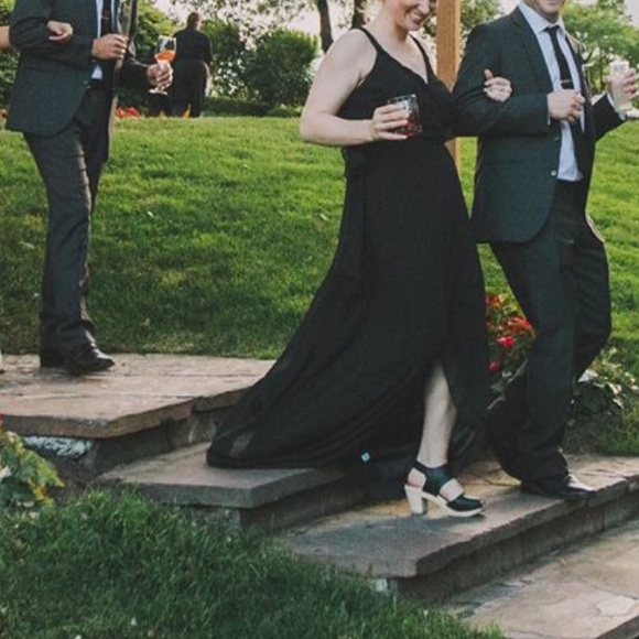 Ceremony by Joanna August Parker Long Dress Large - Picture 6 of 7